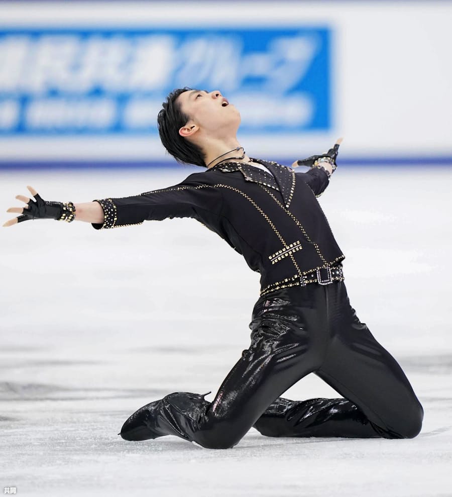 羽生結弦が男子sp首位 全日本フィギュア 2位に17歳鍵山 日本経済新聞