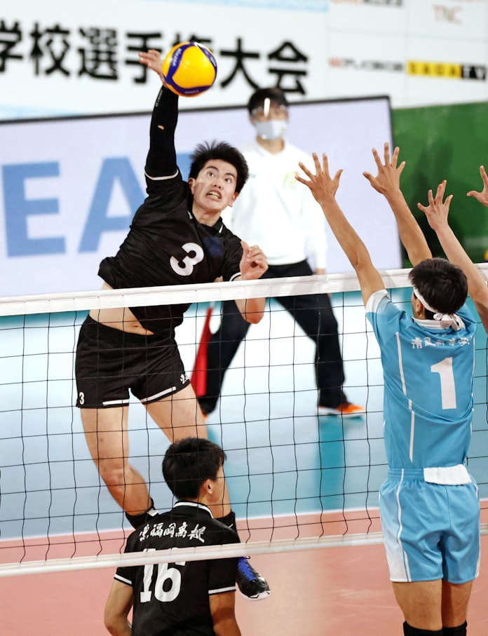 男子決勝は駿台学園 東福岡 全日本高校バレー 日本経済新聞 男子決勝は駿台学園 東福岡 全日本高校バレー 日本経済新聞
