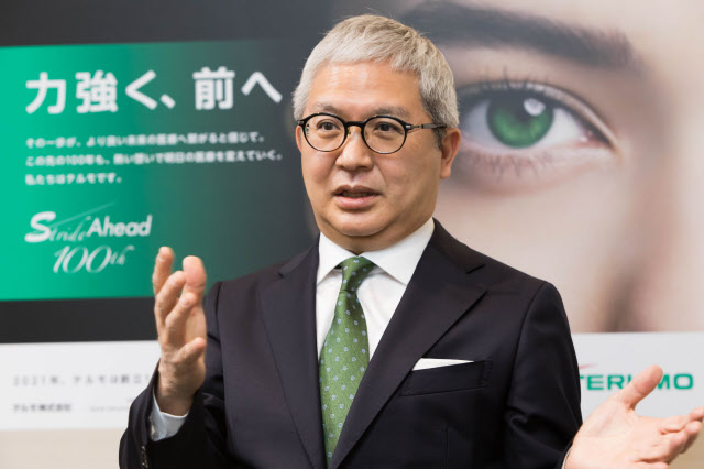 テルモ社長 佐藤慎次郎氏