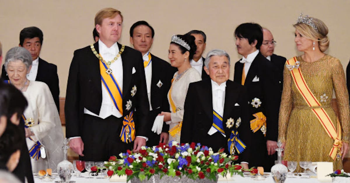 雅子さま 11年ぶりに宮中晩さん会 オランダ国王歓迎 日本経済新聞 雅子さま 11年ぶりに宮中晩さん会 オランダ国王歓迎 日本経済新聞