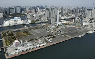 2020年東京五輪の選手村建設予定地(東京都中央区晴海)