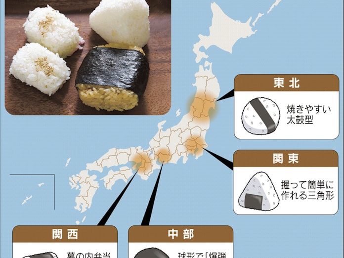 関西の主流おにぎり 昔は俵型 謎解きクルーズ 日本経済新聞 関西の主流おにぎり 昔は俵型 謎解きクルーズ 日本経済新聞