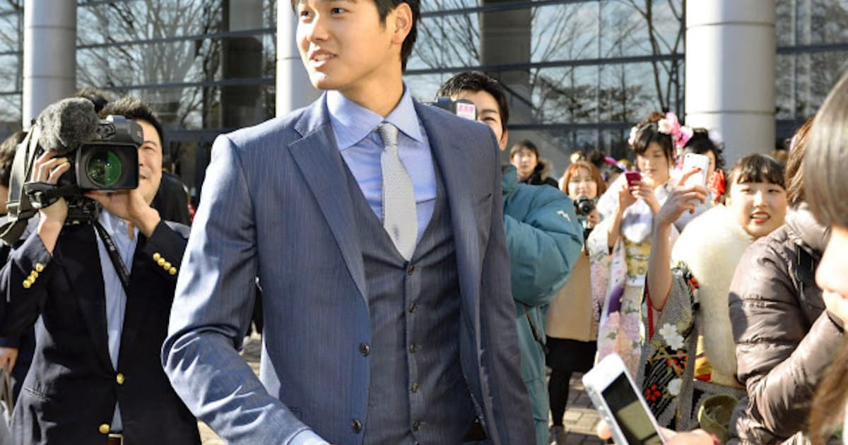 日本ハム 大谷 日本一 誓う 故郷で成人式に出席 日本経済新聞 日本ハム 大谷 日本一 誓う 故郷で成人式に出席 日本経済新聞
