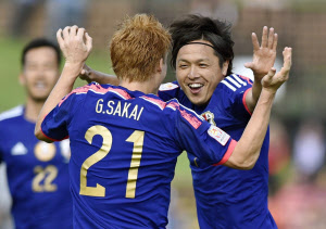 日本 4 0でパレスチナ下す サッカー アジア杯 日本経済新聞