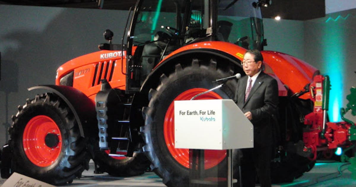 クボタ純国産機 55 歳に 海渡るトラクター 1 日本経済新聞 クボタ純国産機 55 歳に 海渡るトラクター 1 日本経済新聞