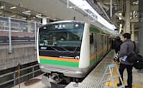 上野東京ラインの開業で上野駅止まりだった常磐線など3路線が品川駅まで延伸される