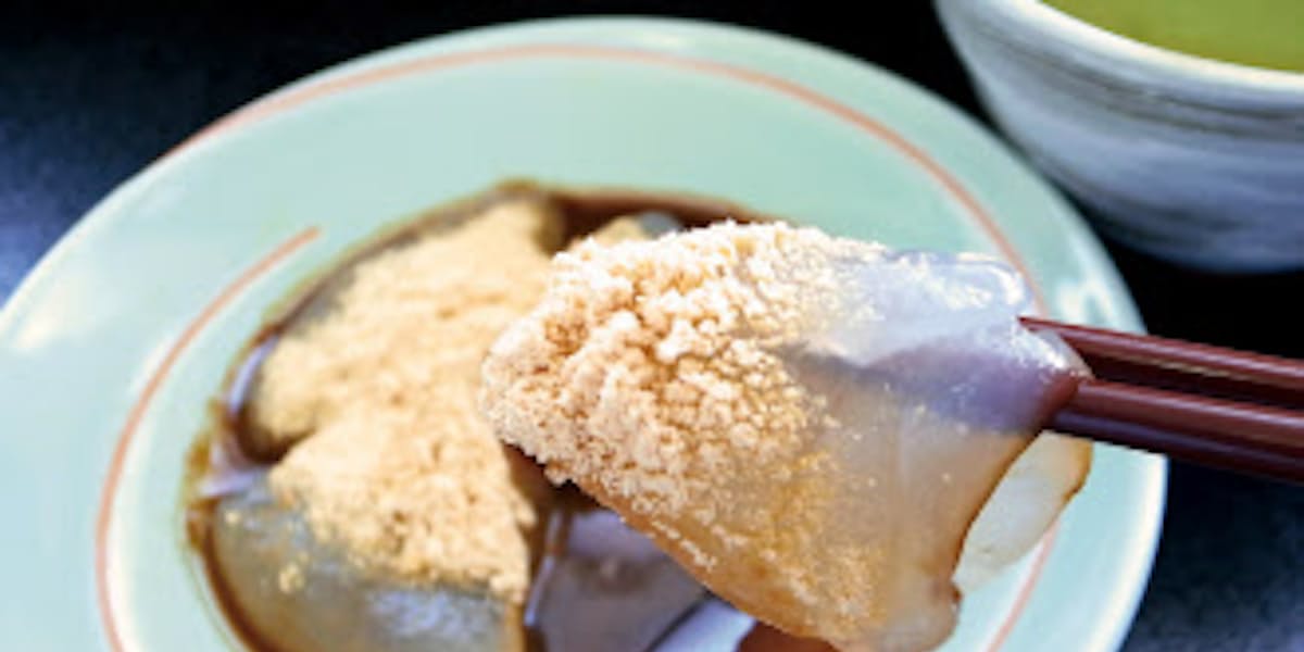 くず餅 東と西で別モノ 謎解きクルーズ 日本経済新聞