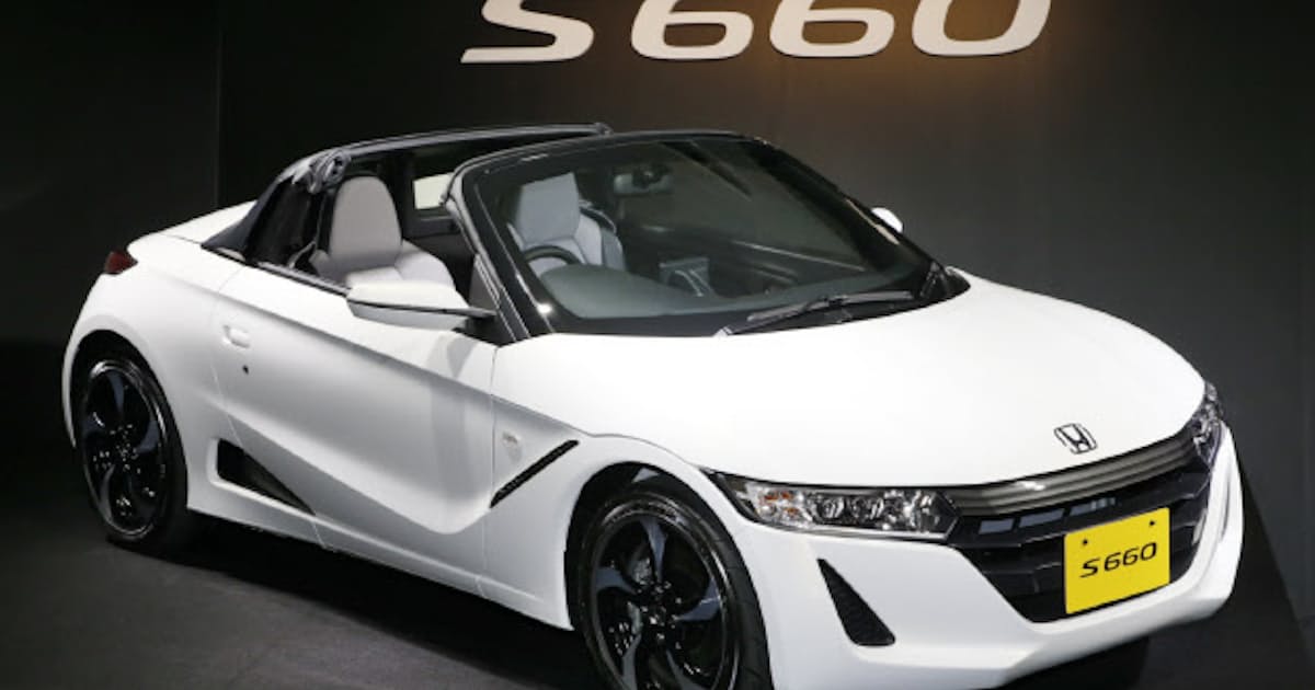 ホンダ 軽スポーツカー S660 公開 日本経済新聞 ホンダ 軽スポーツカー S660 公開 日本経済新聞