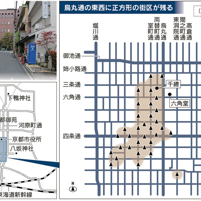 京都 碁盤の目 多くは短冊形 謎解きクルーズ 日本経済新聞 京都 碁盤の目 多くは短冊形 謎解きクルーズ 日本経済新聞