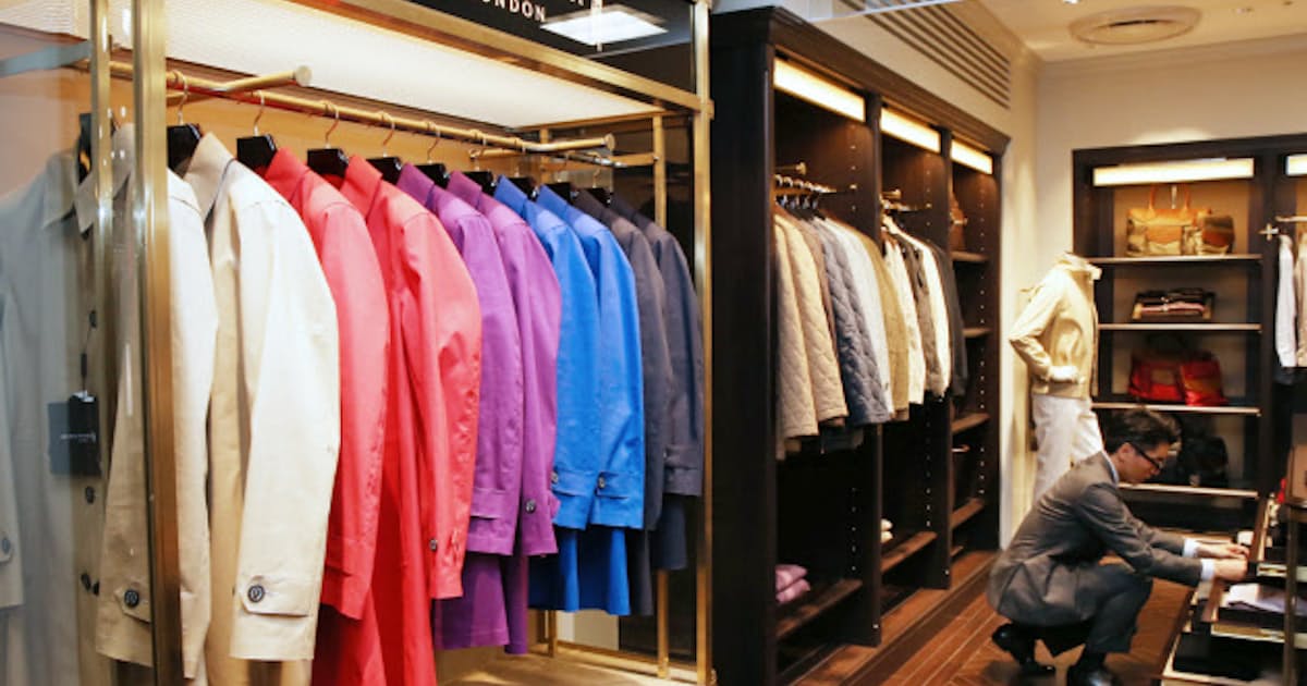 バーバリー後継 1号店開業 三陽商会 背水 日本経済新聞 バーバリー後継 1号店開業 三陽商会 背水 日本経済新聞
