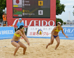 西堀 溝江組が決勝tへ ビーチバレー横浜大会 日本経済新聞 西堀 溝江組が決勝tへ ビーチバレー横浜大会 日本経済新聞