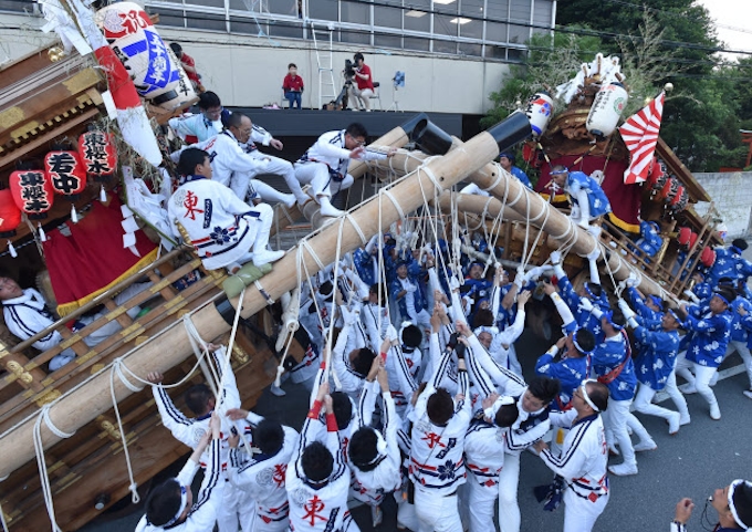 かつての漁師町 威勢今に 貴布祢神社のだんじり祭り 時の回廊 日本経済新聞