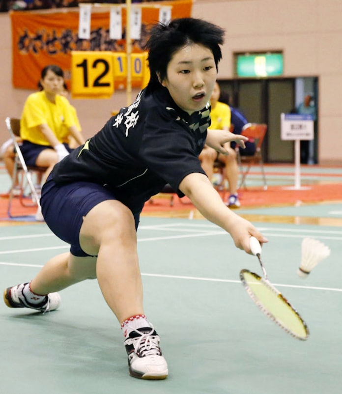 女子バドミントン 山口が史上初の3連覇 全国高校総体 日本経済新聞 女子バドミントン 山口が史上初の3連覇 全国高校総体 日本経済新聞