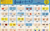 　佐野研二郎さんがデザインを手掛けた、サントリービールの販促キャンペーンのトートバッグを掲載した応募用紙