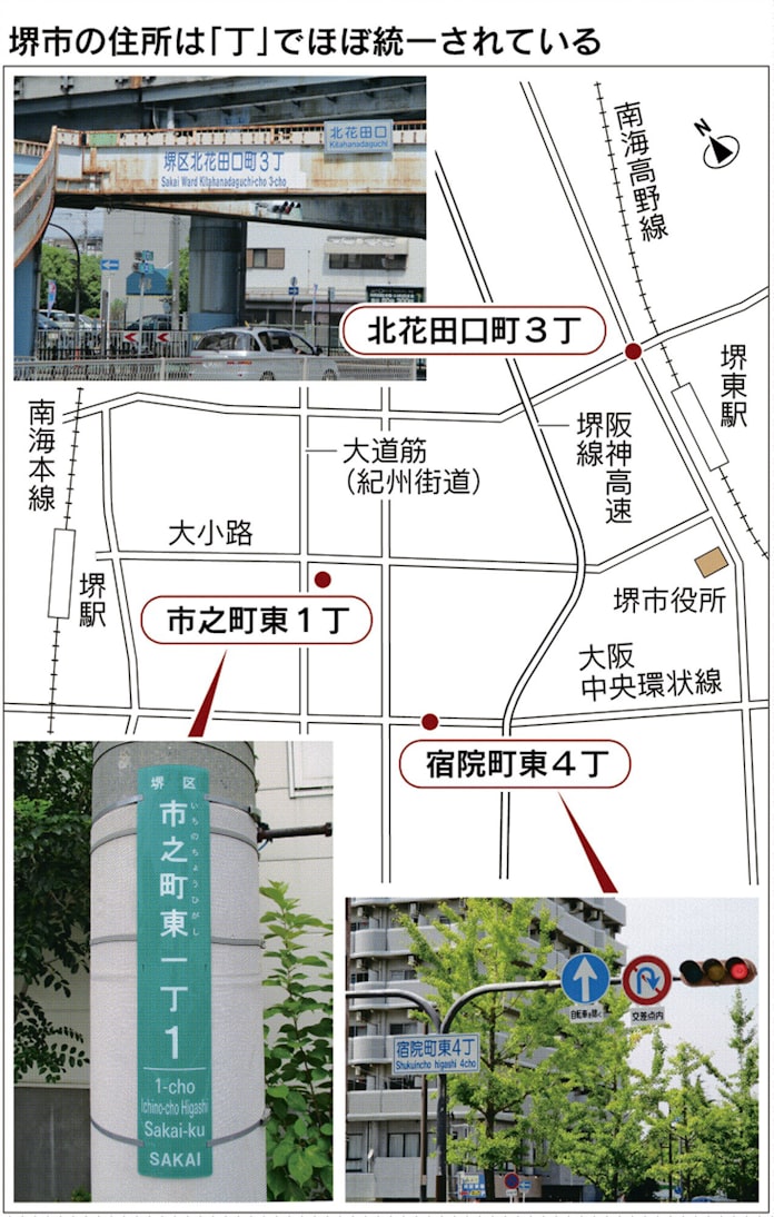 堺の住所 丁目 はなく 丁 謎解きクルーズ 日本経済新聞