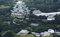 木造復元が検討されている名古屋城の天守閣