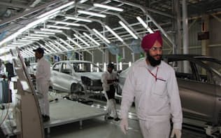 インドでの大ヒット車「アメイズ」を生産する新工場（西部ラジャスタン州）