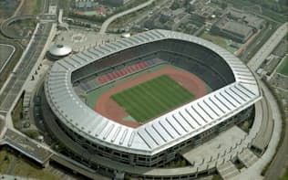 日産スタジアムでは2019年のラグビーW杯日本大会の決勝戦が開催される