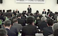 15日に開催されたTPP大筋合意についての意見交換会（札幌市）