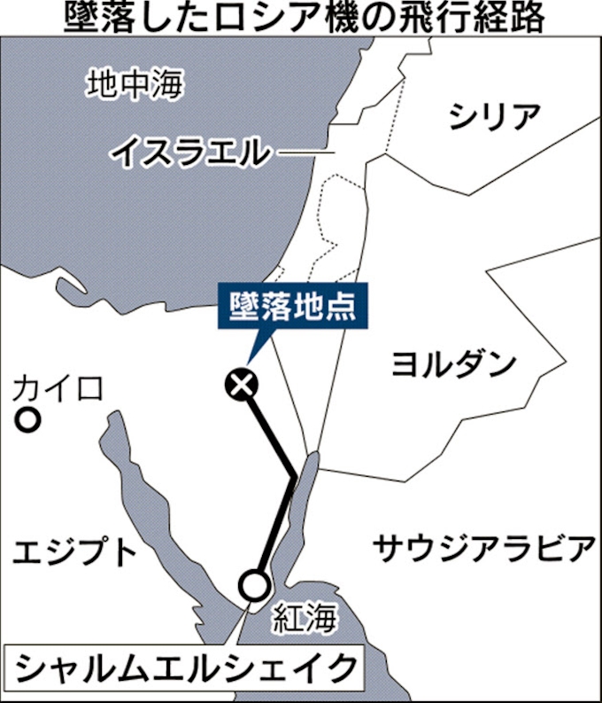 世界の空港 警戒強める ロシア機墜落 テロ濃厚 日本経済新聞