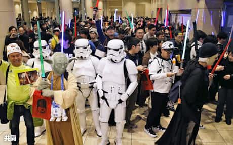 米ディズニー最高益 10 12月 スター ウォーズ 効果 日本経済新聞