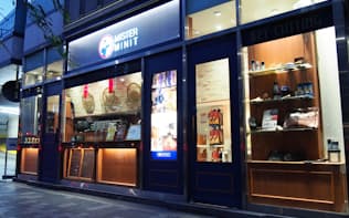 ミニット・アジア・パシフィックは国内外で500店超を運営している（東京都中央区の店舗）