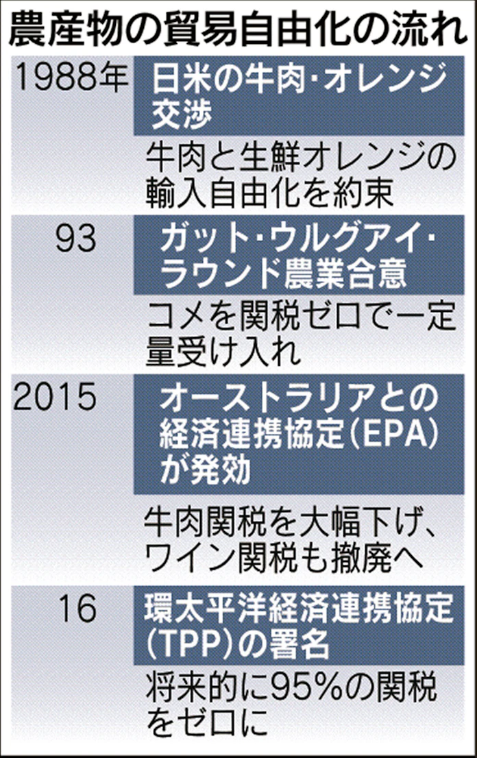 ウルグアイ ラウンド対策 8年で6兆円 日本経済新聞