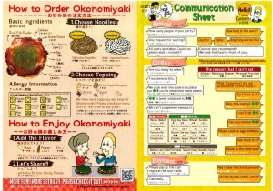お好み焼き 英語でトライ 普及団体 外国人用ガイド 日本経済新聞 お好み焼き 英語でトライ 普及団体 外国人用ガイド 日本経済新聞