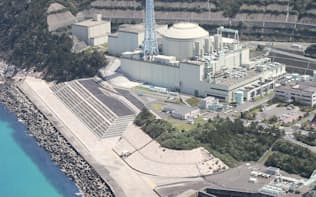 日本原子力研究開発機構の高速増殖炉原型炉もんじゅ（福井県敦賀市）