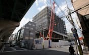 定期借地権を活用しJR浅草橋駅前で建設が進む大規模複合ビル（東京・台東）