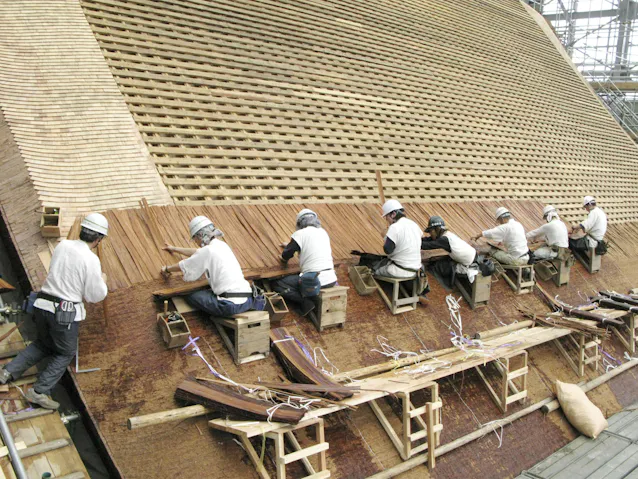 伝統建築工匠の技 無形文化遺産に ユネスコ決定 日本経済新聞