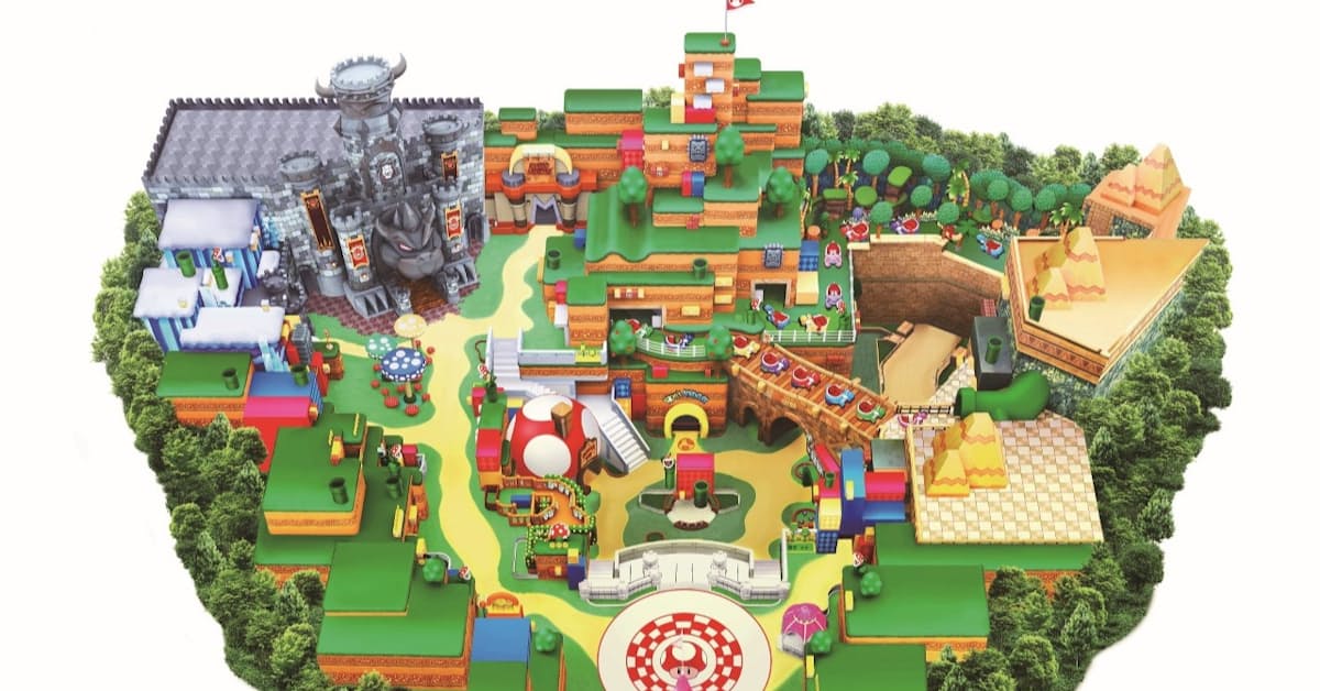 Usj 任天堂エリアのマップ公開 世界観を再現 日本経済新聞