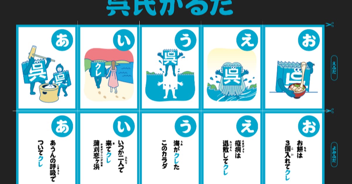年末年始は 呉氏かるた を 呉市が制作 日本経済新聞 年末年始は 呉氏かるた を 呉市が制作 日本経済新聞
