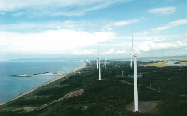 秋田県大潟村での実証実験は近くの風力発電設備からの電力調達も視野に入れる