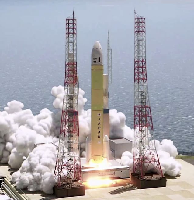 H3機体に Japan 新主力ロケットの外観公表 日本経済新聞 H3機体に Japan 新主力ロケットの外観公表 日本経済新聞