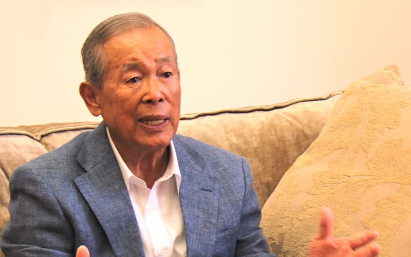 シャトレーゼHDの斉藤会長は和菓子店の全国展開を計画している シャトレーゼHDの斉藤会長は和菓子店の全国展開を計画している