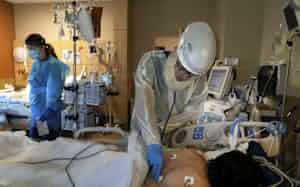 新型コロナウイルスの感染者数は世界で1億人を超えた=AP 新型コロナウイルスの感染者数は世界で1億人を超えた=AP