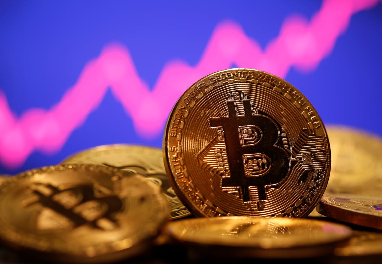 ビットコイン価格は29日に急上昇した=ロイター