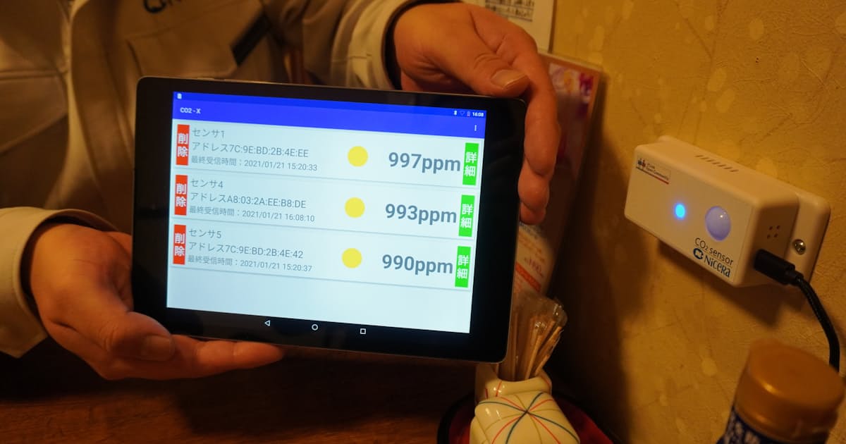 新型コロナ 日本セラミックがco2センサー 濃度で 密 警告 日本経済新聞 新型コロナ 日本セラミックがco2センサー 濃度で 密 警告 日本経済新聞
