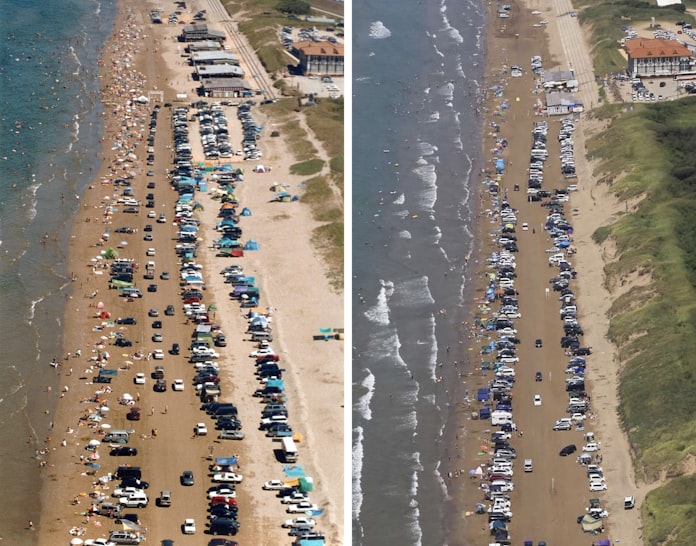 車走れる砂浜 浸食で存続危機 石川 能登半島 日本経済新聞