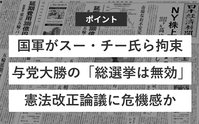 ミャンマーでクーデターが起きた背景は 日本経済新聞 ミャンマーでクーデターが起きた背景は 日本経済新聞
