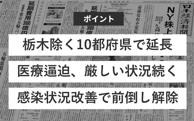 栃木 県 緊急 事態 宣言 解除