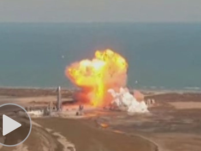 スペースxの大型宇宙船 また爆発 試験飛行で着陸時 日本経済新聞 スペースxの大型宇宙船 また爆発 試験飛行で着陸時 日本経済新聞