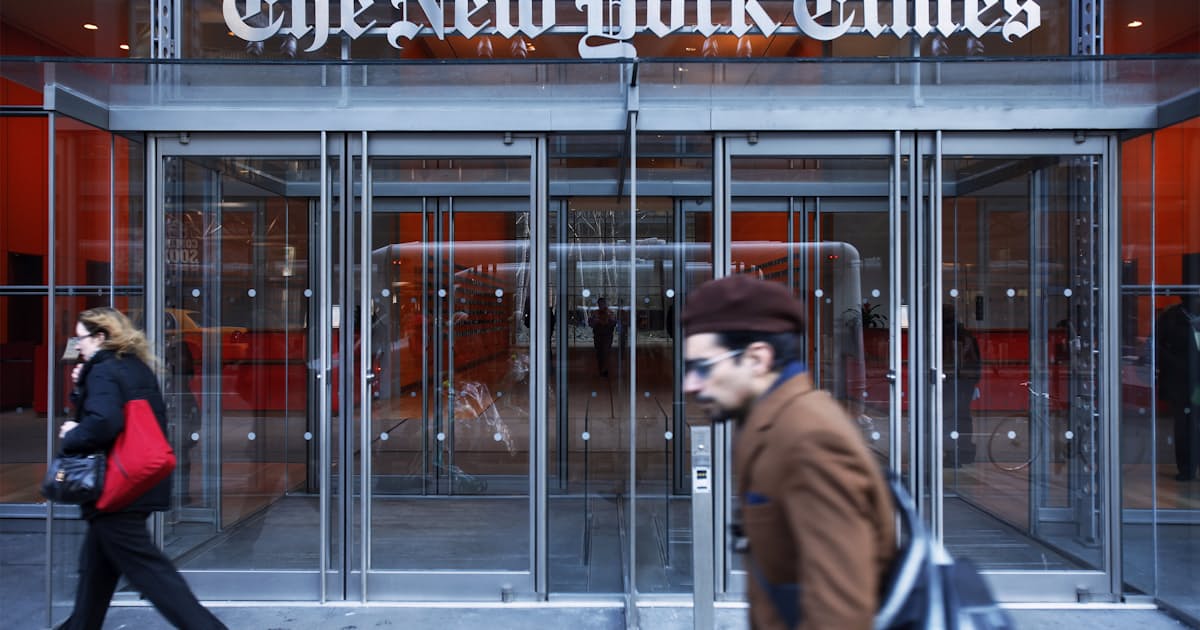 NYタイムズ、電子版500万人突破　米新聞業界で明暗（写真=ロイター）
