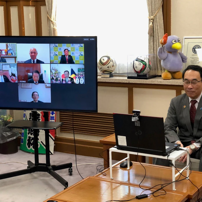 渋沢栄一賞 リモートで受賞報告会 埼玉県 日本経済新聞