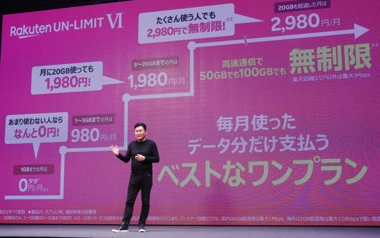 楽天 新プラン10日間の申込数30万件 日本経済新聞 楽天 新プラン10日間の申込数30万件 日本経済新聞
