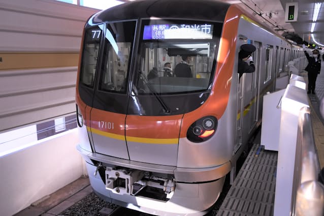 有楽町線 副都心線で新型車両の運行開始 東京メトロ 日本経済新聞 有楽町線 副都心線で新型車両の運行開始 東京メトロ 日本経済新聞
