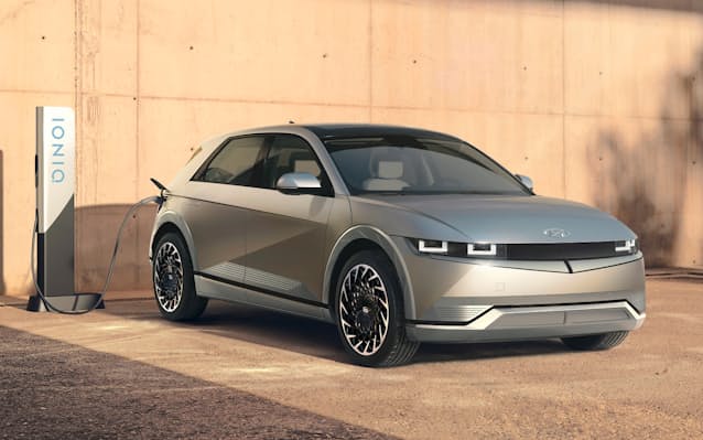現代自 Ev新モデル Ioniq5 発表 共通車台を初搭載 日本経済新聞 現代自 Ev新モデル Ioniq5 発表 共通車台を初搭載 日本経済新聞