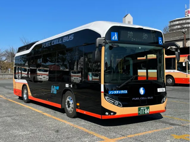 西日本初の燃料電池バス 神姫バス 姫路で4月から運行 日本経済新聞 西日本初の燃料電池バス 神姫バス 姫路で4月から運行 日本経済新聞