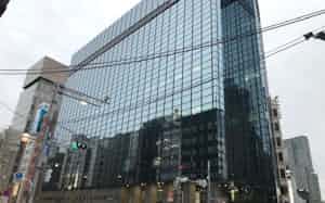 リクルートスタッフィングの本社機能などが入る(東京都中央区) リクルートスタッフィングの本社機能などが入る(東京都中央区)